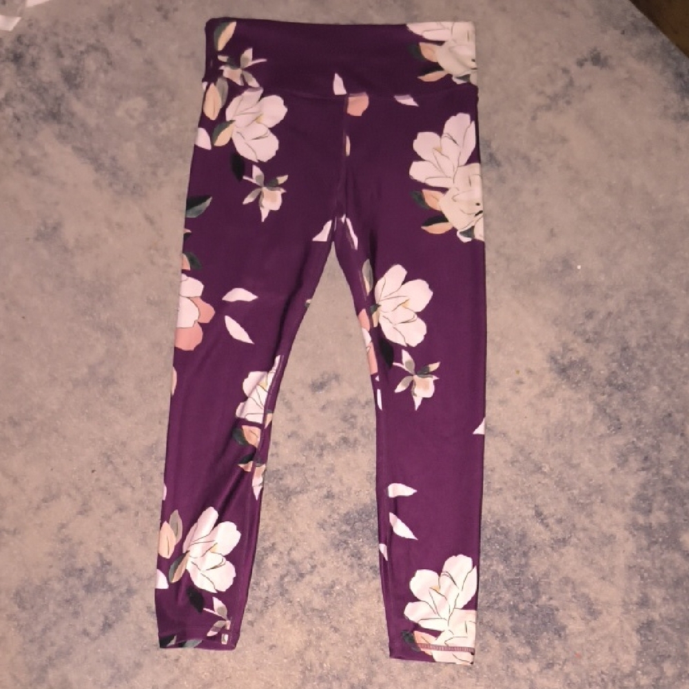 Athleta | Plum Blossom Leggings